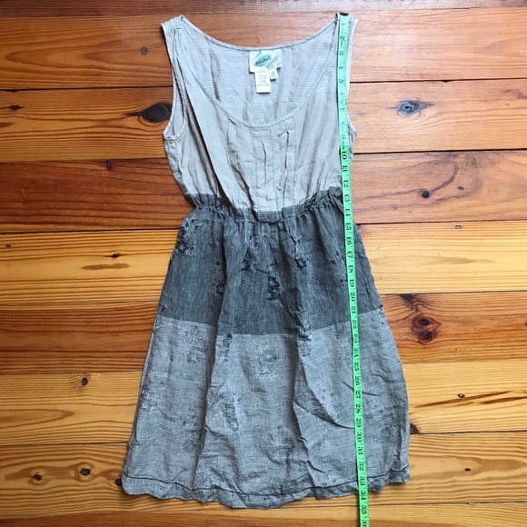 Nurture Beige Gray Linen Dress, EUC, S - Picture 8 of 14